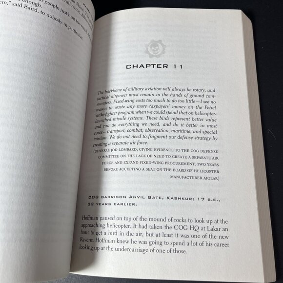 Gears Of War Anvil Gate By Karen Traviss Paperback 2010 Epic Games Del Rey US - Picture 8 of 16